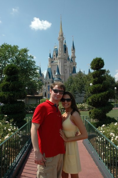 Our 2007 trip- such young love birds!