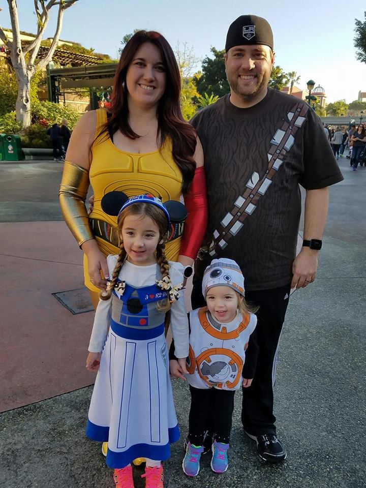 Star Wars Half Marathon Costumes, Run Disney Star Wars Light Side Costumes