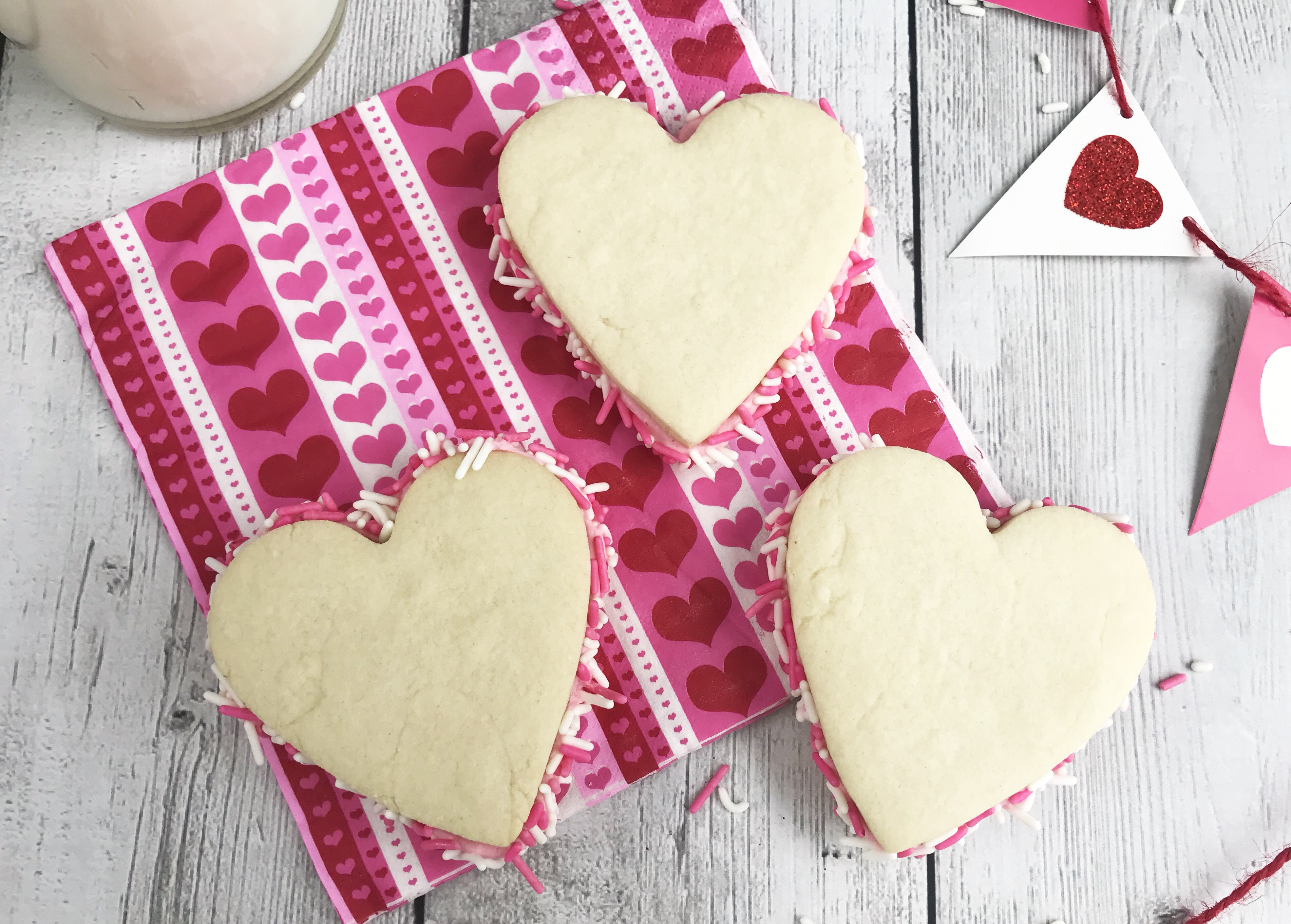 Valentine's Day Sandwich Cookies Recipe