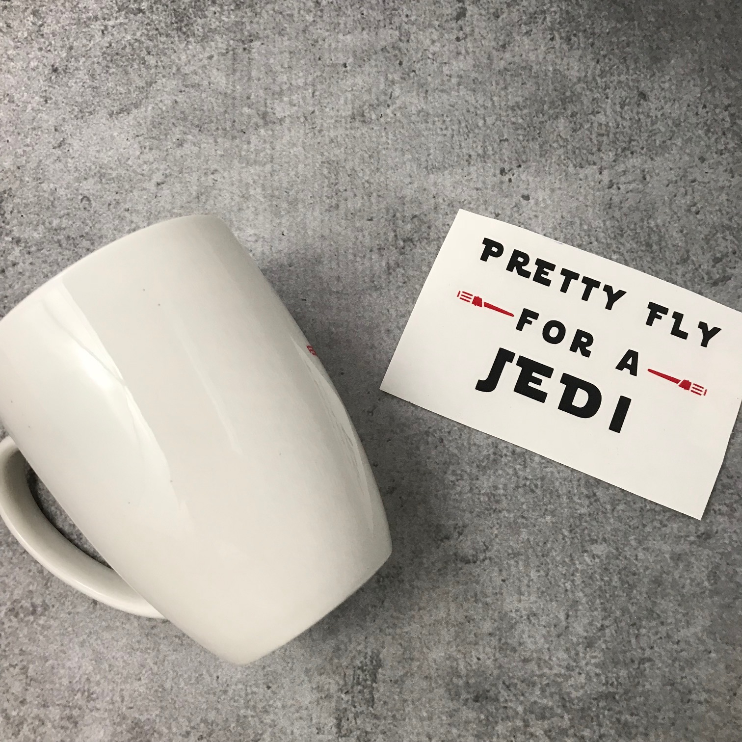 Star Wars Valentine's Day, Star Wars Valentine's Day Idea, Star Wars Mug, DIY Star Wars Mug
